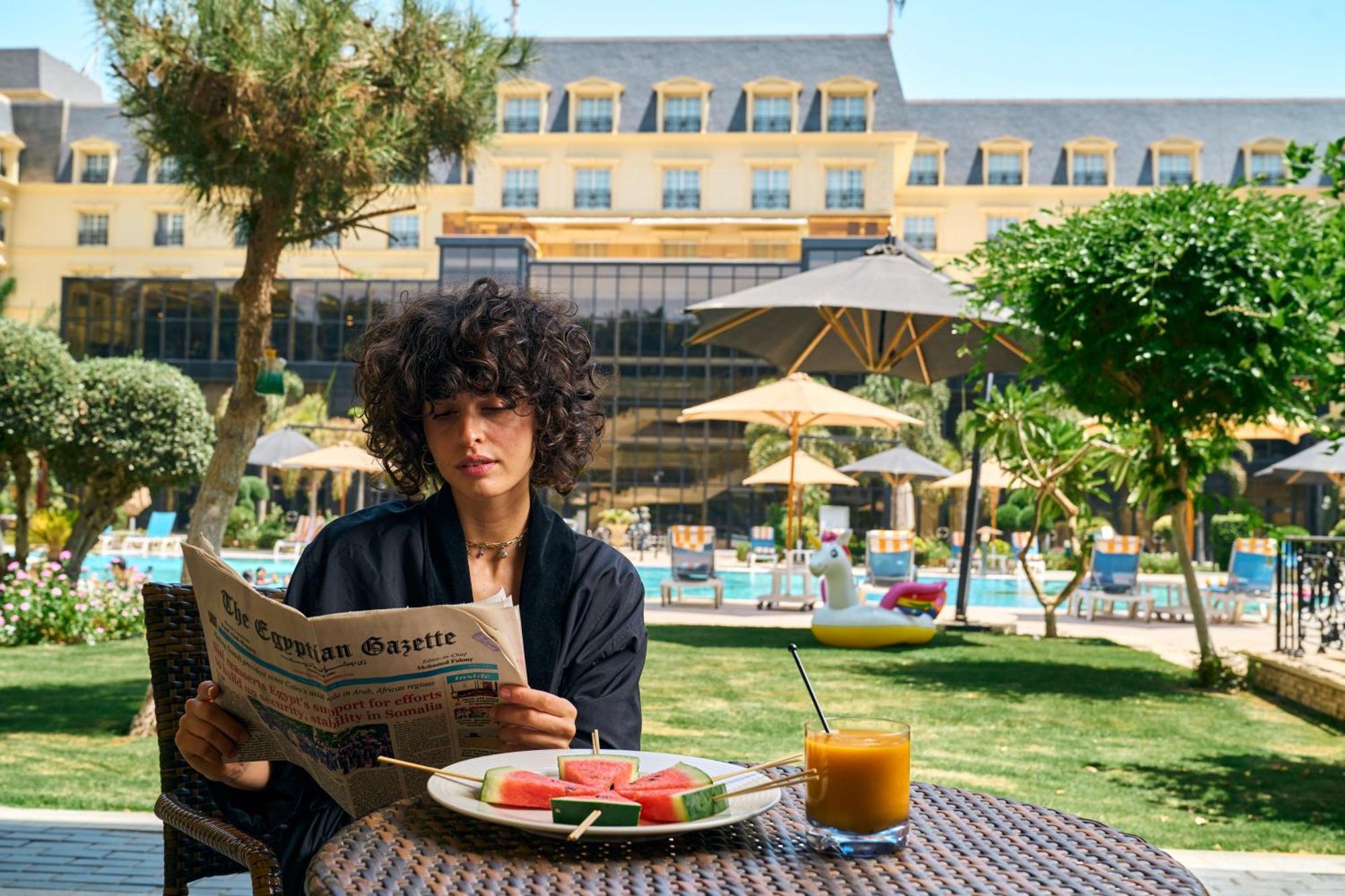 Renaissance Cairo Mirage City Hotel Exterior foto The hotel's garden